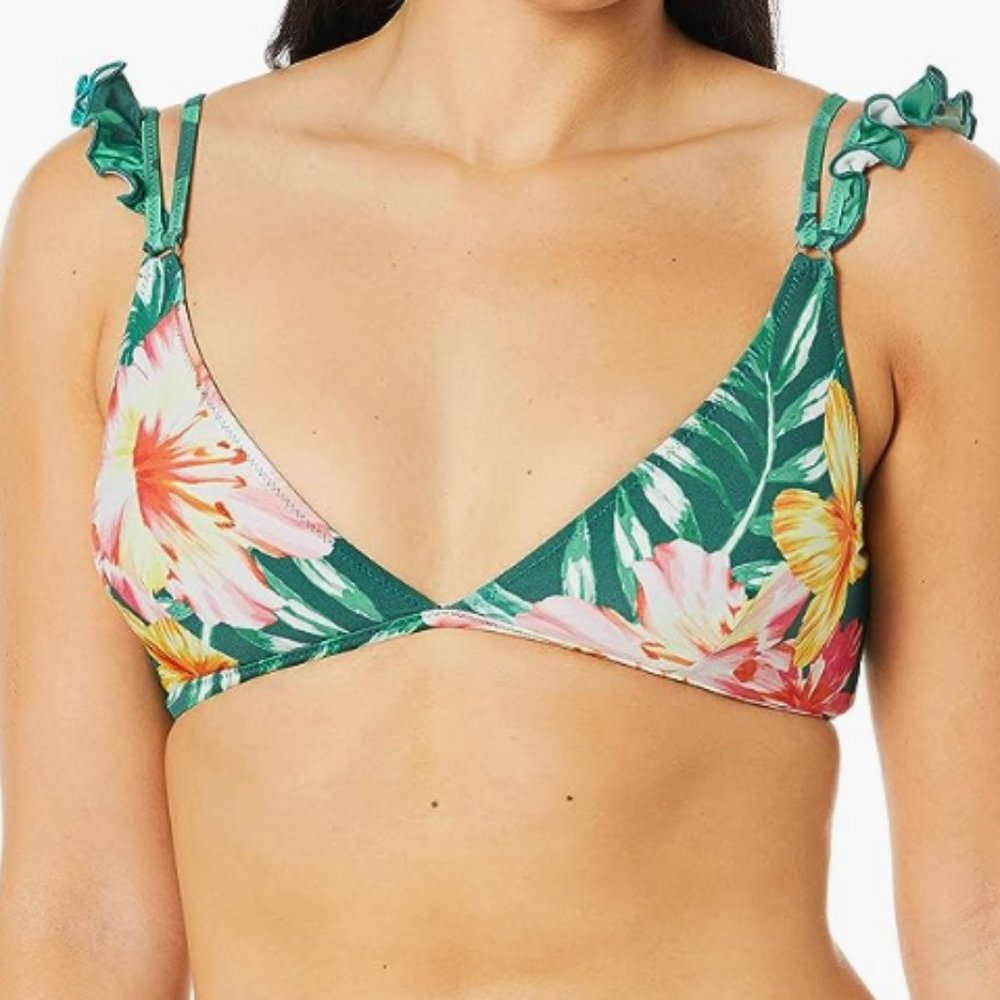COCO RAVE Women's Bikini Top Swimsuit SIZE XS